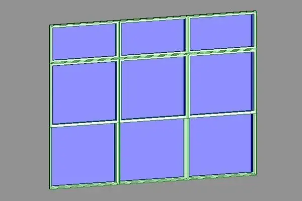 Single Hung-3 With Transom