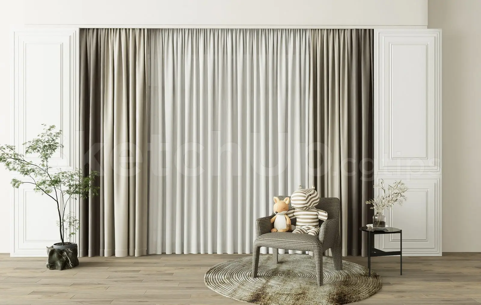 Curtain — preview 1 (cgtips)