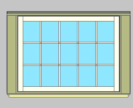 Kolbe Ultra Series Casement 3-Wide 90 Degree Bay Units