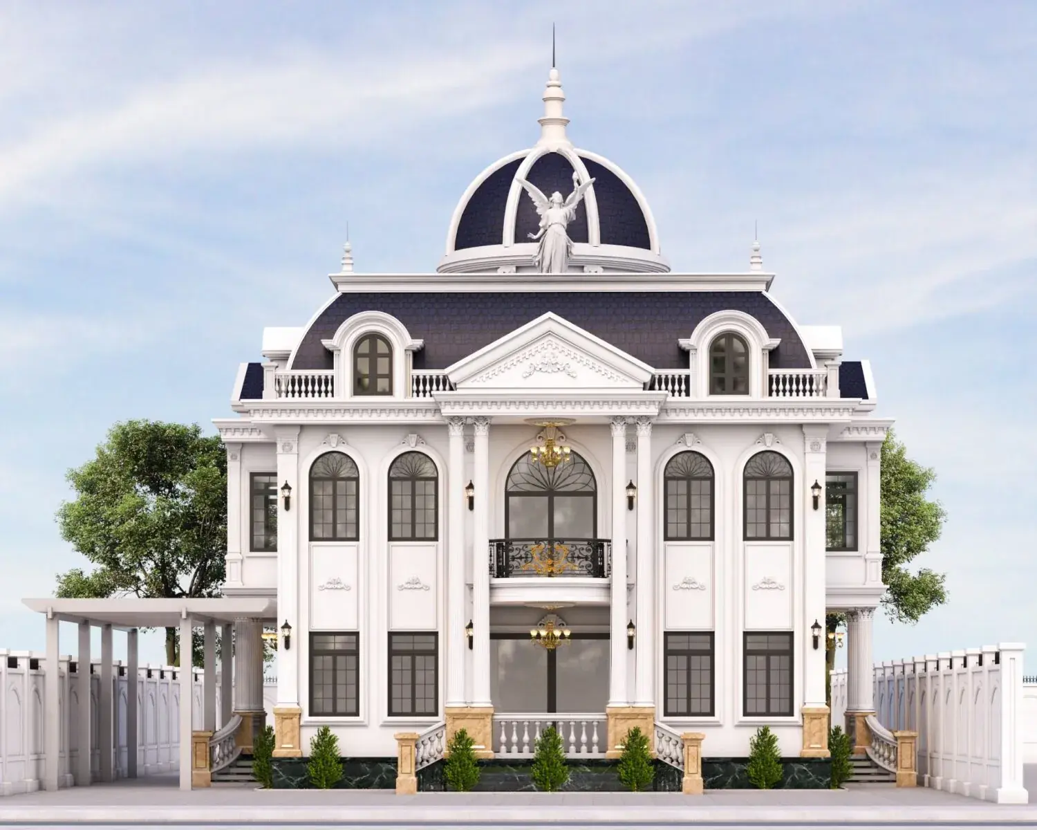 Classical Villa Exterior