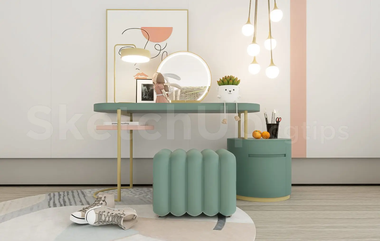 Makeup Table