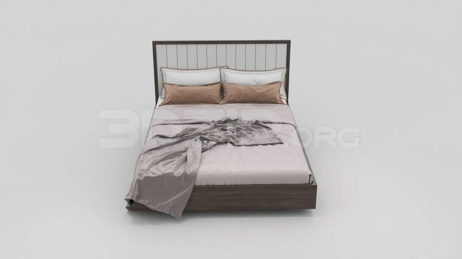 Bed — preview 1 (3dzip, CC0)