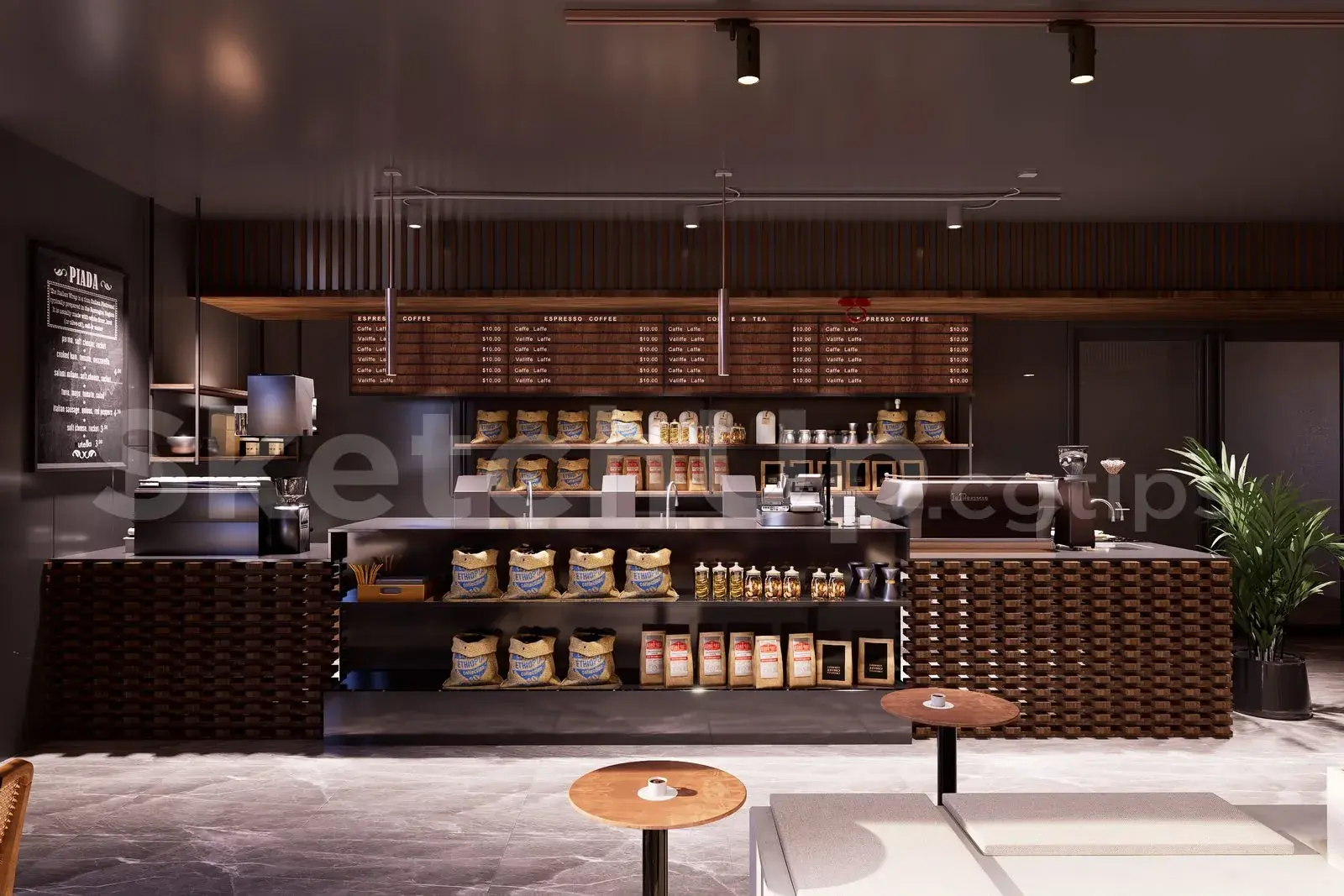 Coffee Room Interior