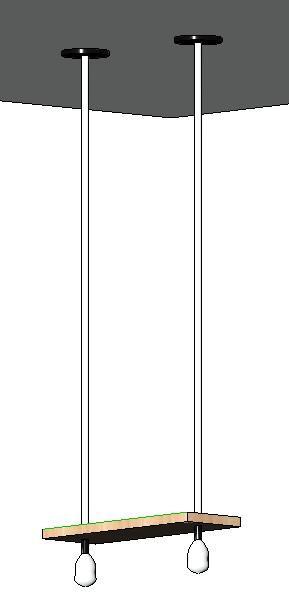 Rope Swing_Ceiling based - Parametric_Revit-2023