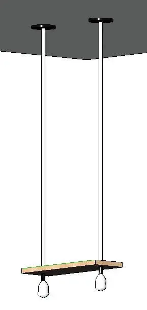 Rope Swing_Ceiling based - Parametric_Revit-2023