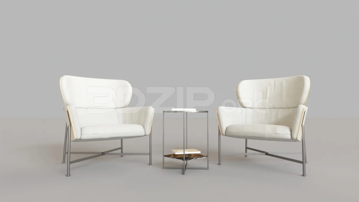Armchair — preview 1 (3dzip, CC0)