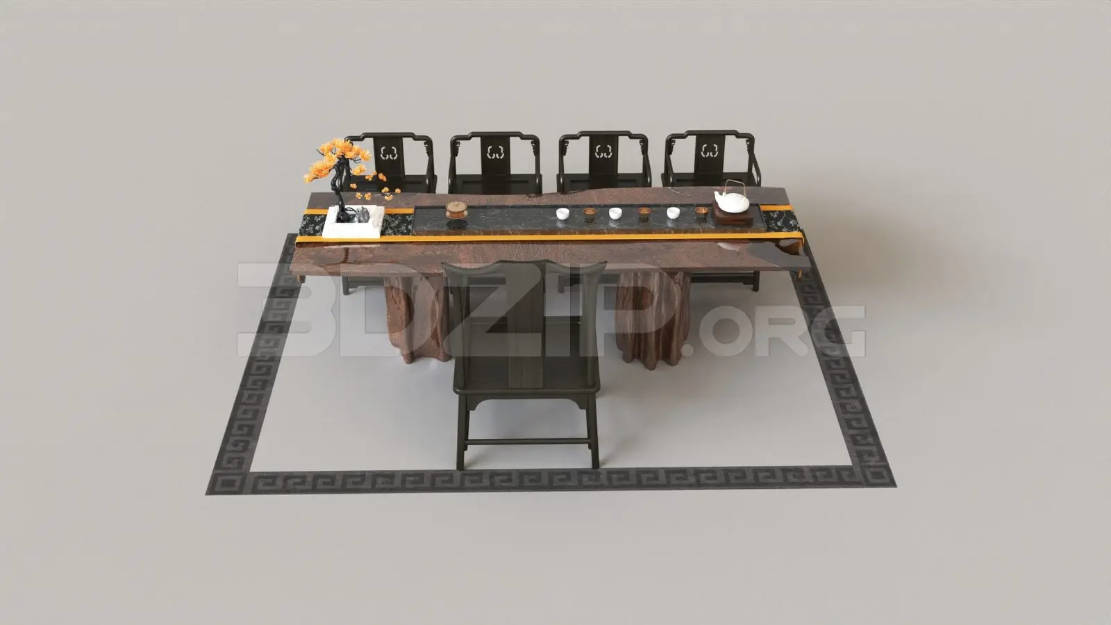 Work Desk — preview 1 (3dzip)