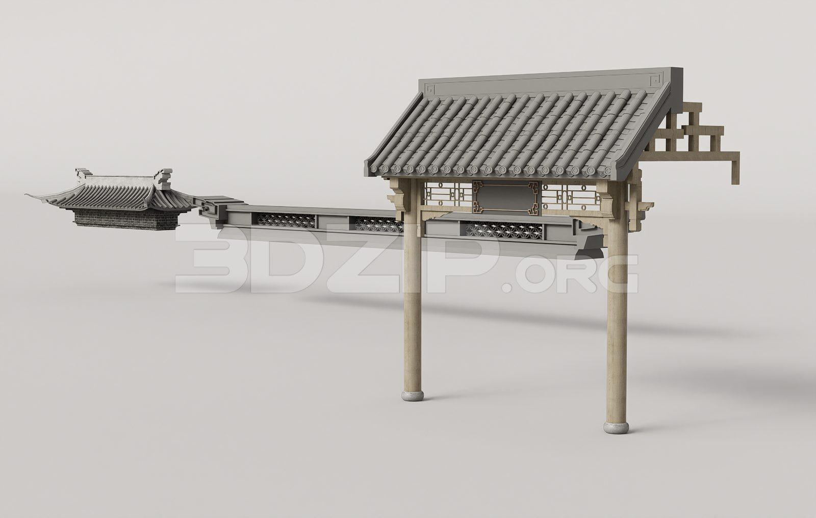 Traditional Asian Roof Collection