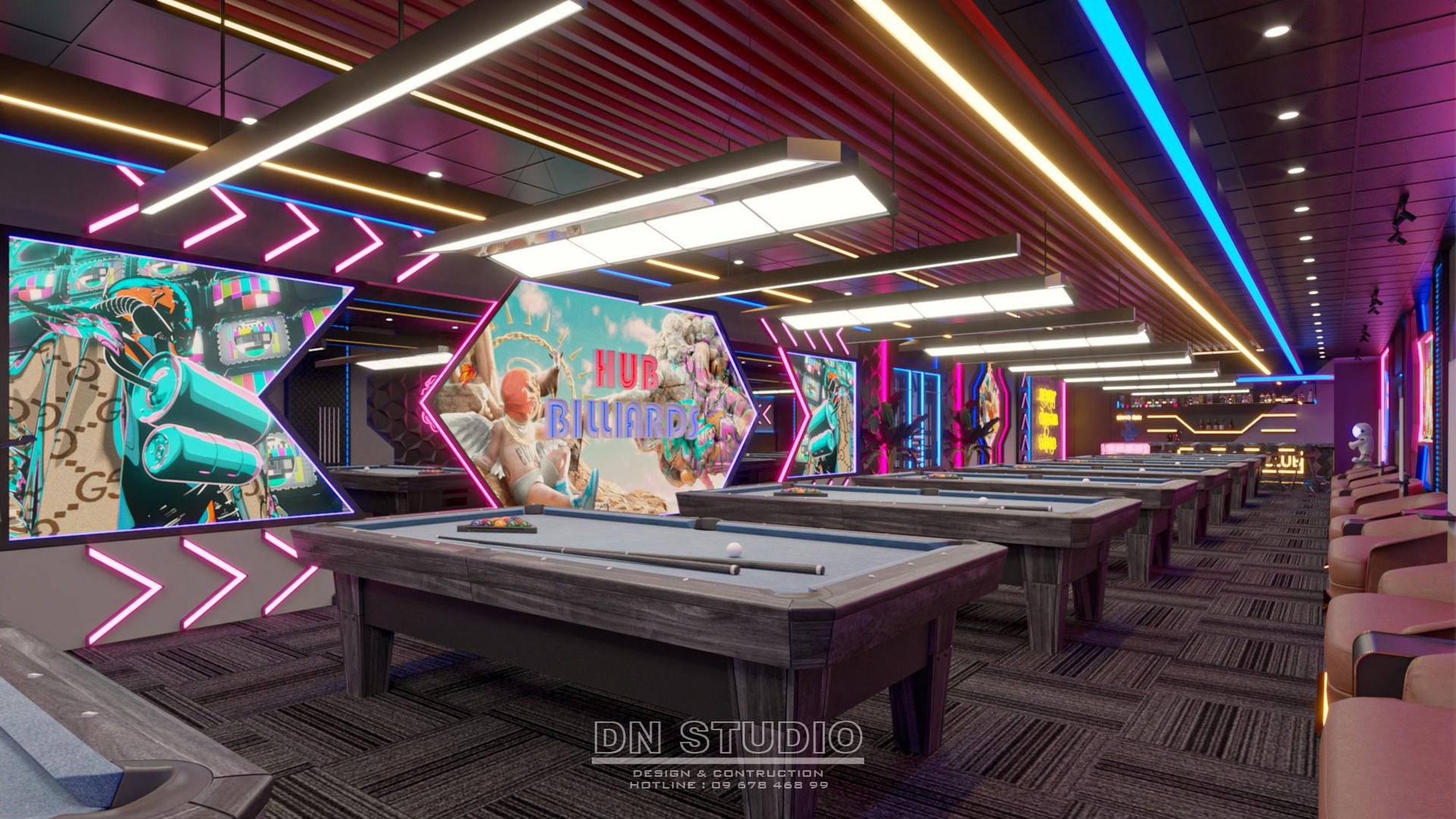 Billiard room Interior
