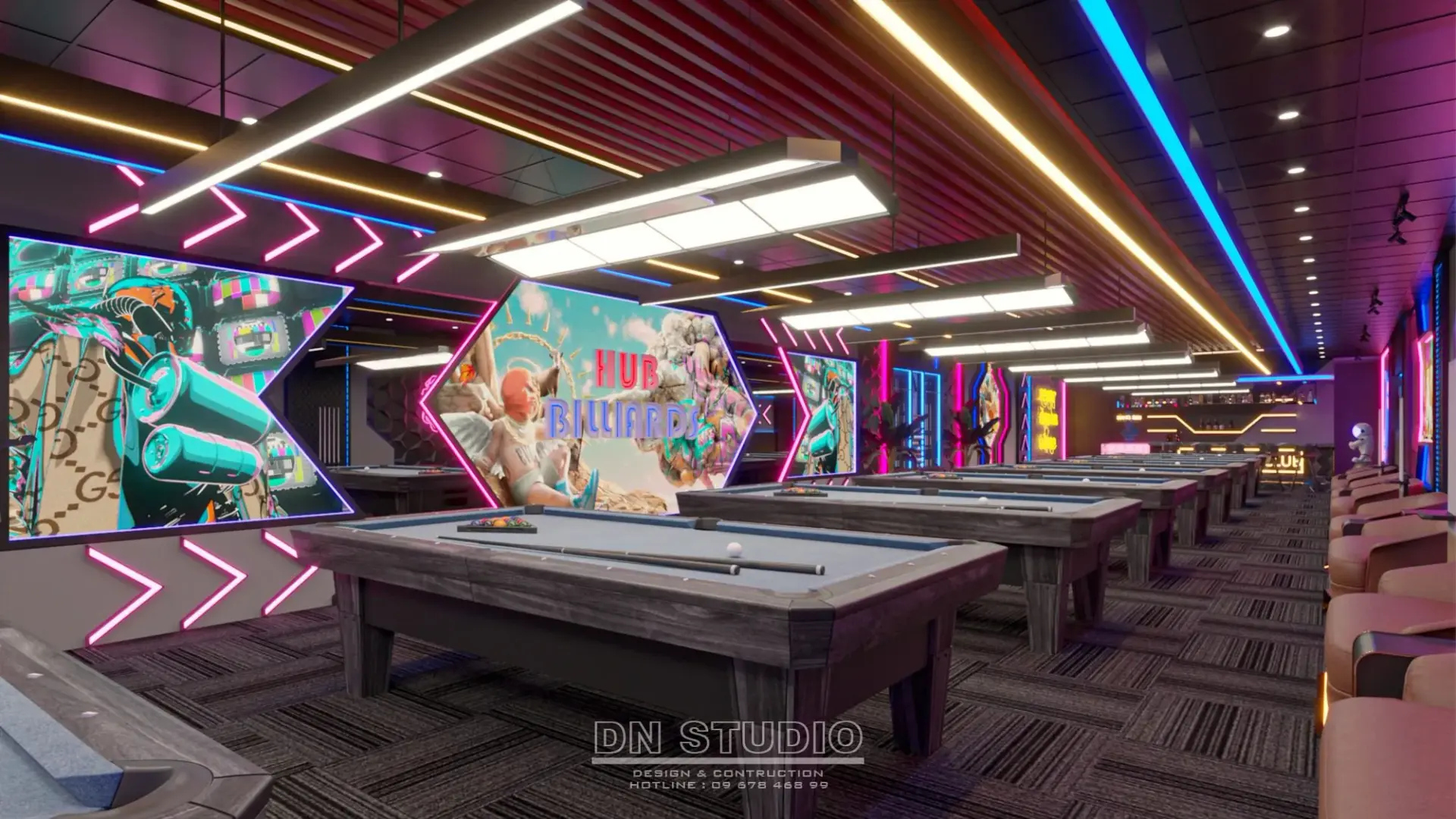 Billiard room Interior