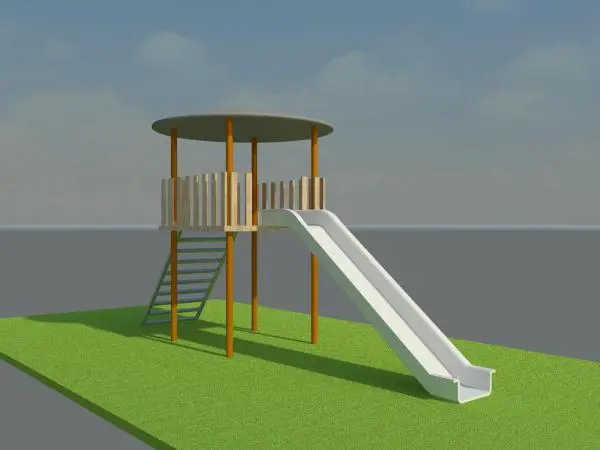 Kid Playground — preview 1, by revit family (RevitCity, CC0)