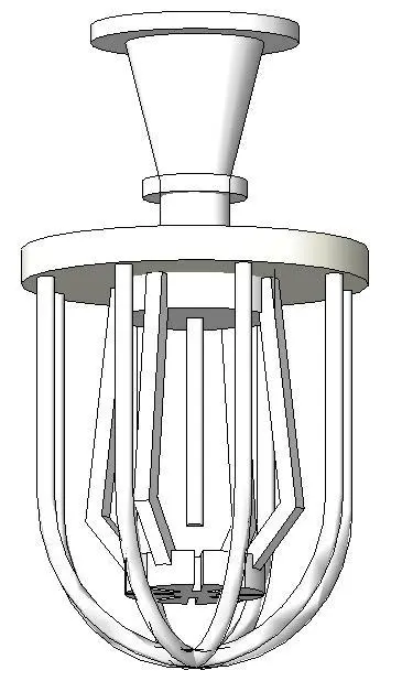Fire Sprinkler With Cage