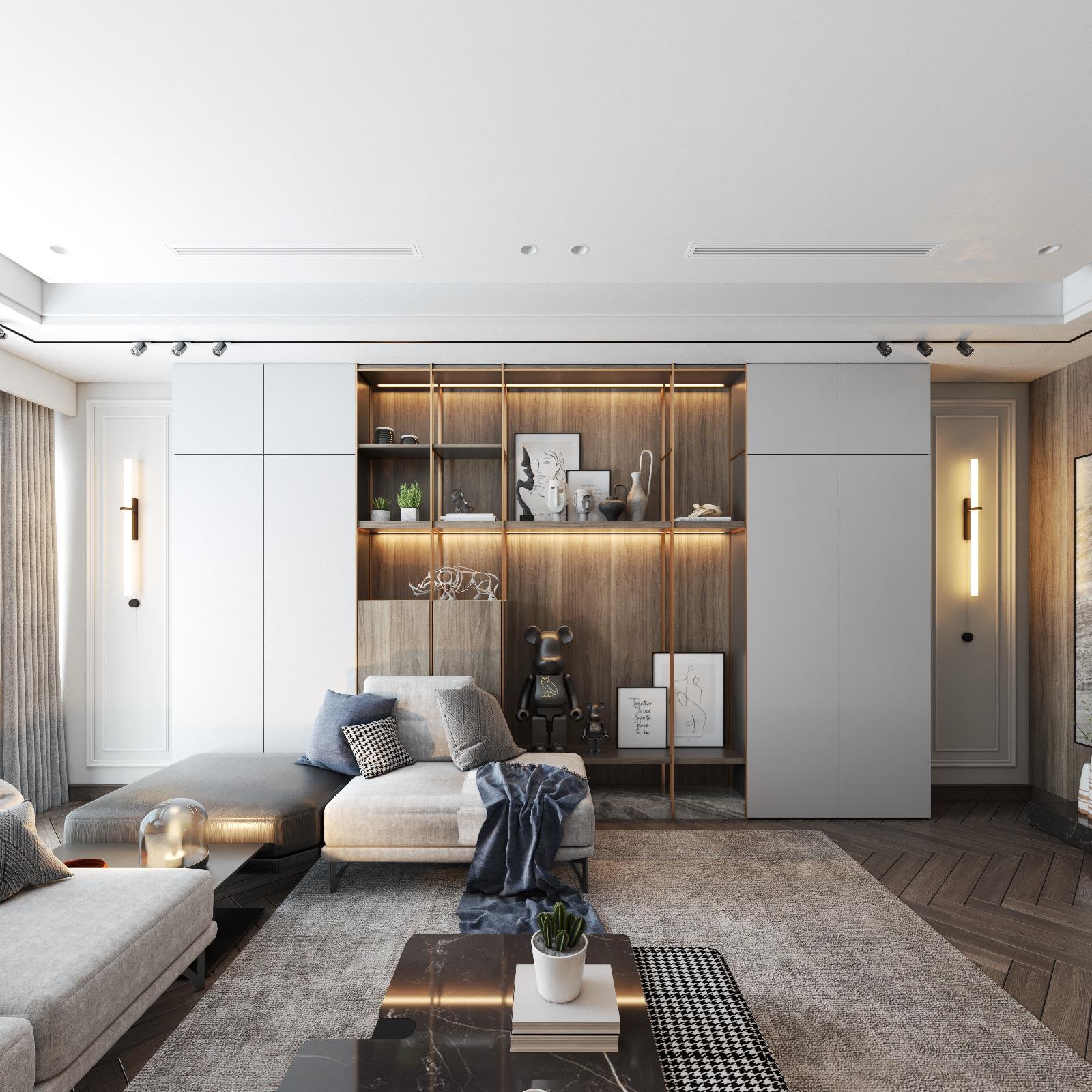 Interior Apartment Scene