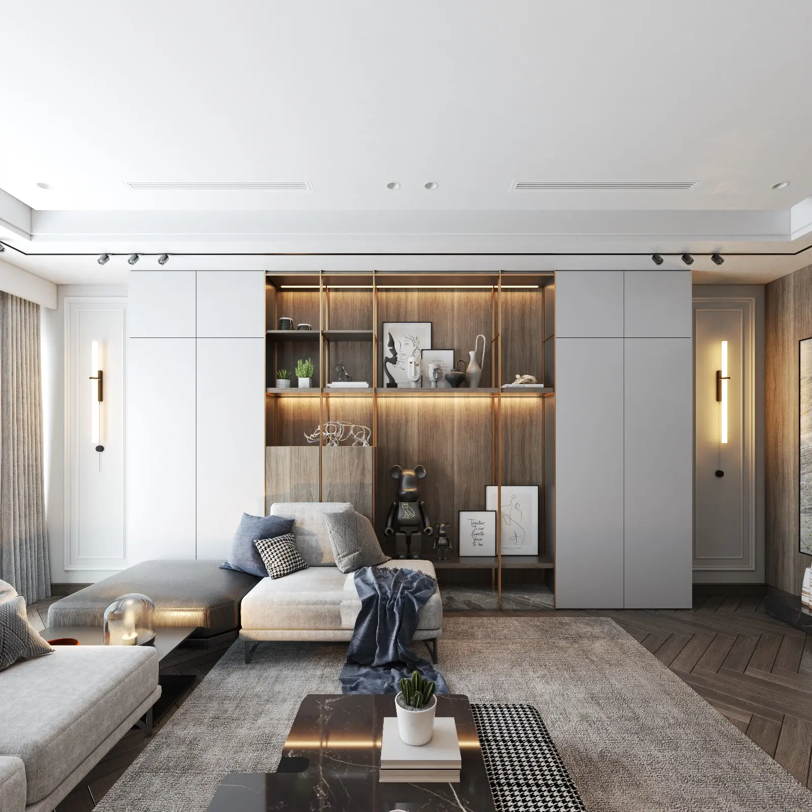 Interior Apartment Scene