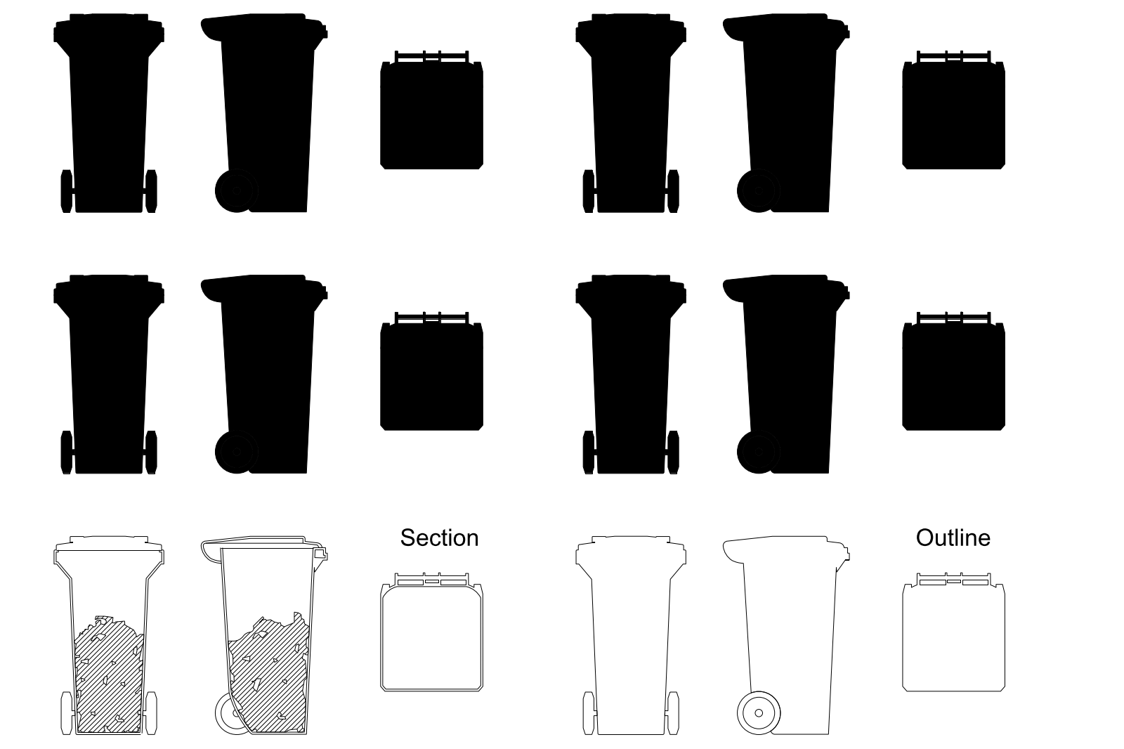 Garbage bin 1