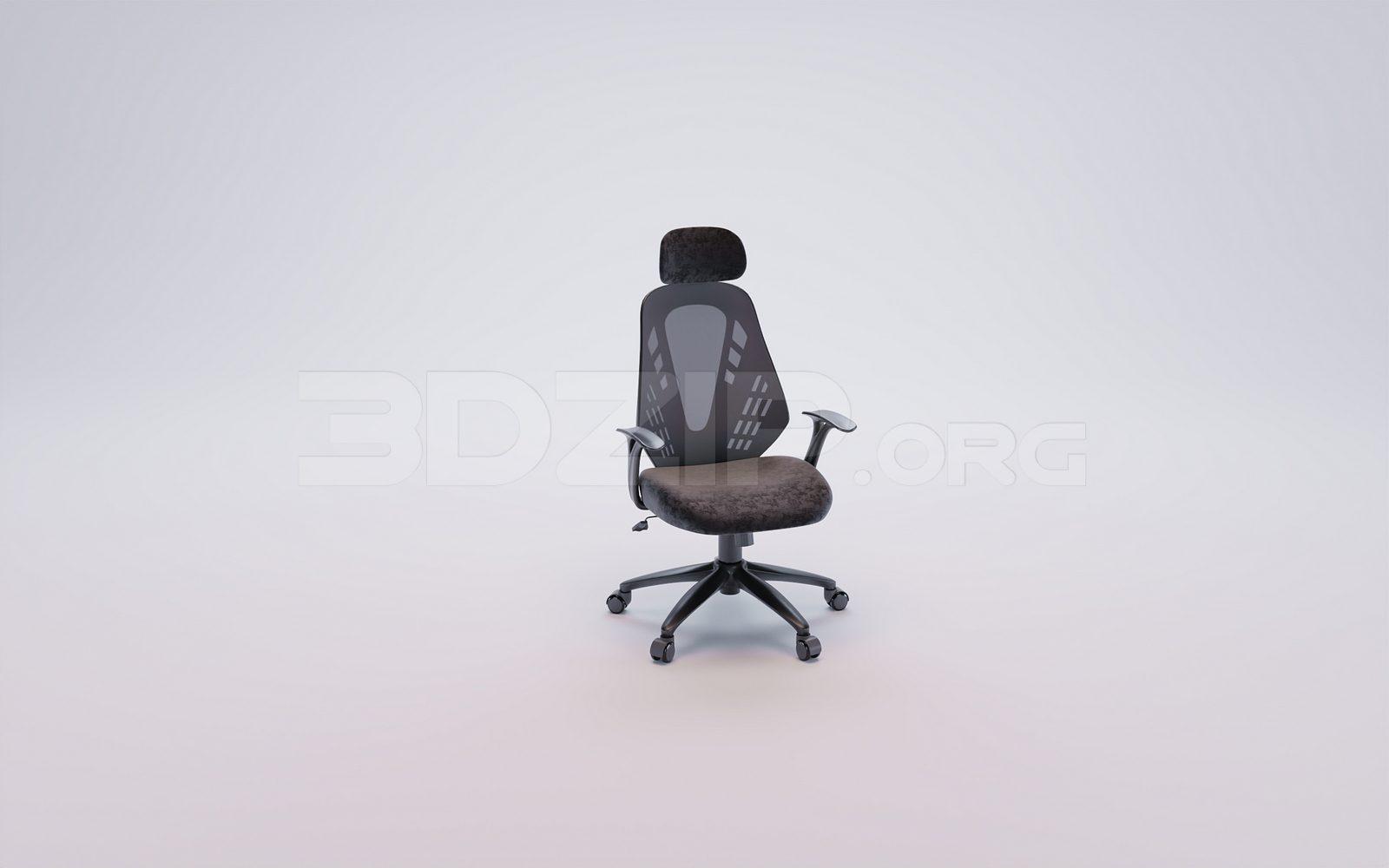 Office Chair — preview 1 (3dzip)