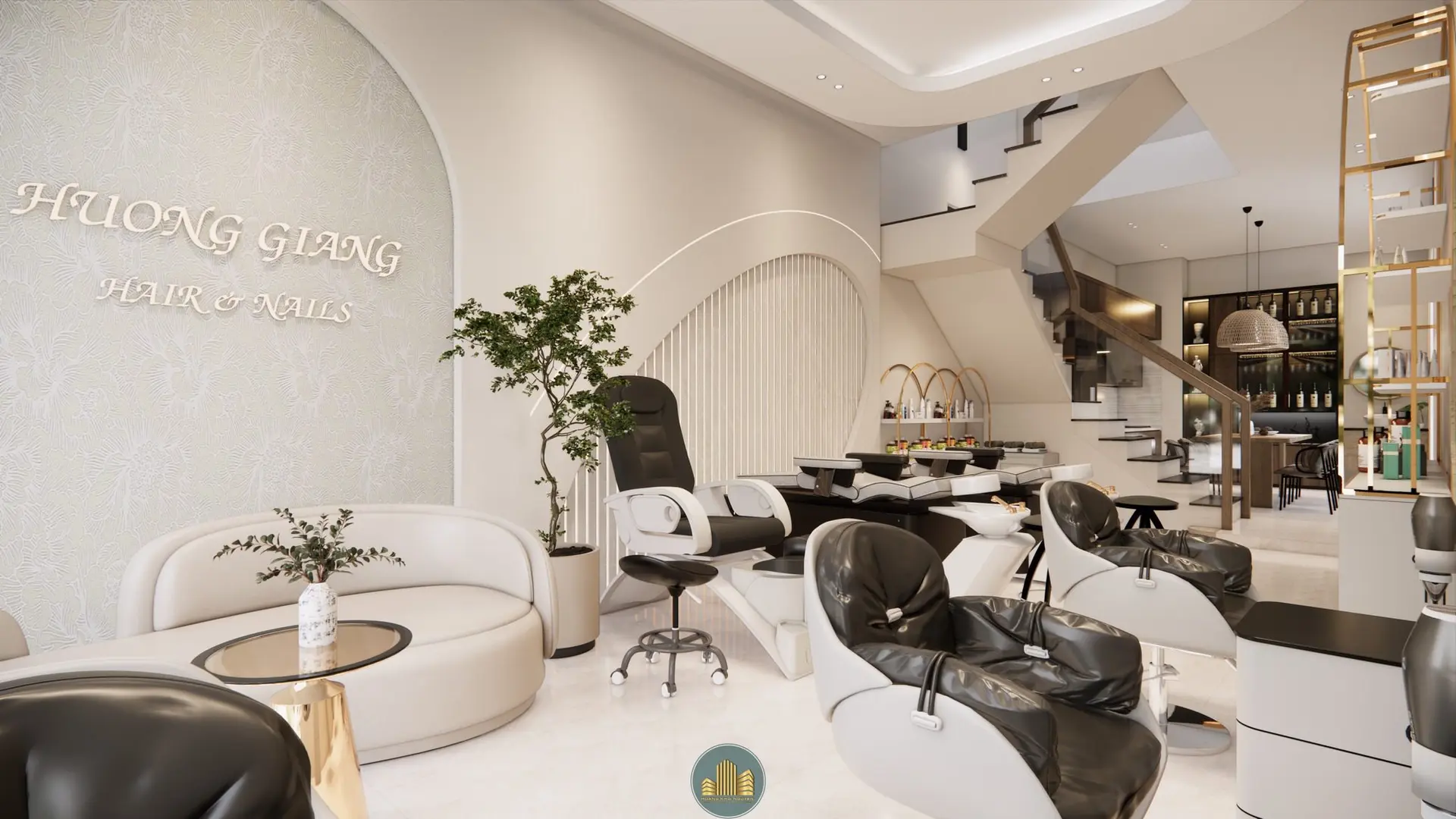 Nail Spa Interior