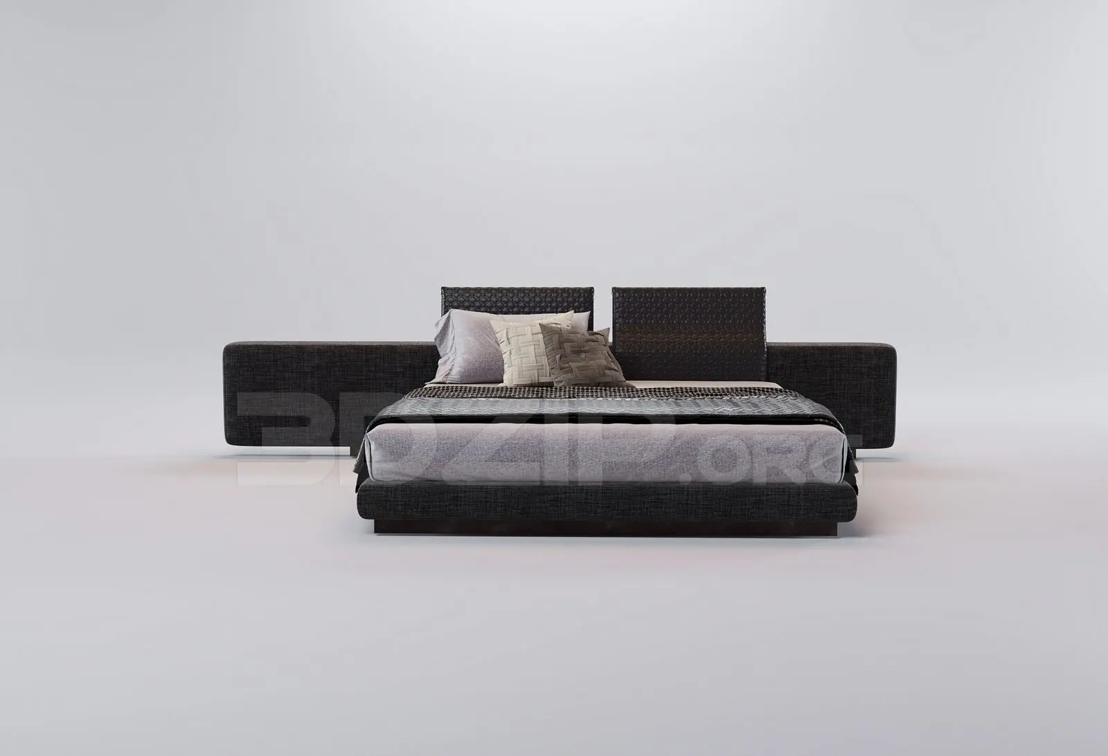 Bed — preview 1 (3dzip, CC0)