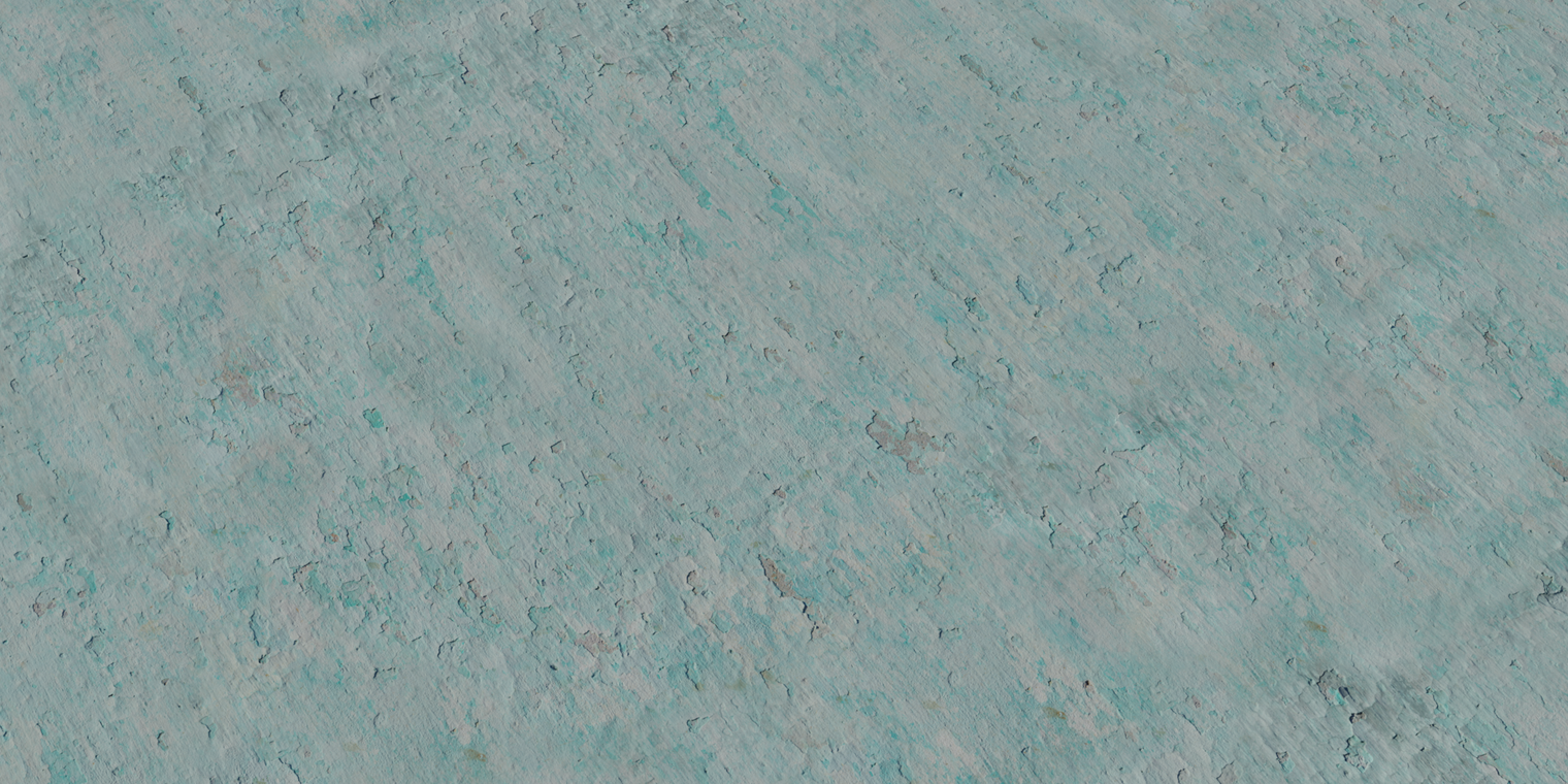 Blue Plaster Weathered