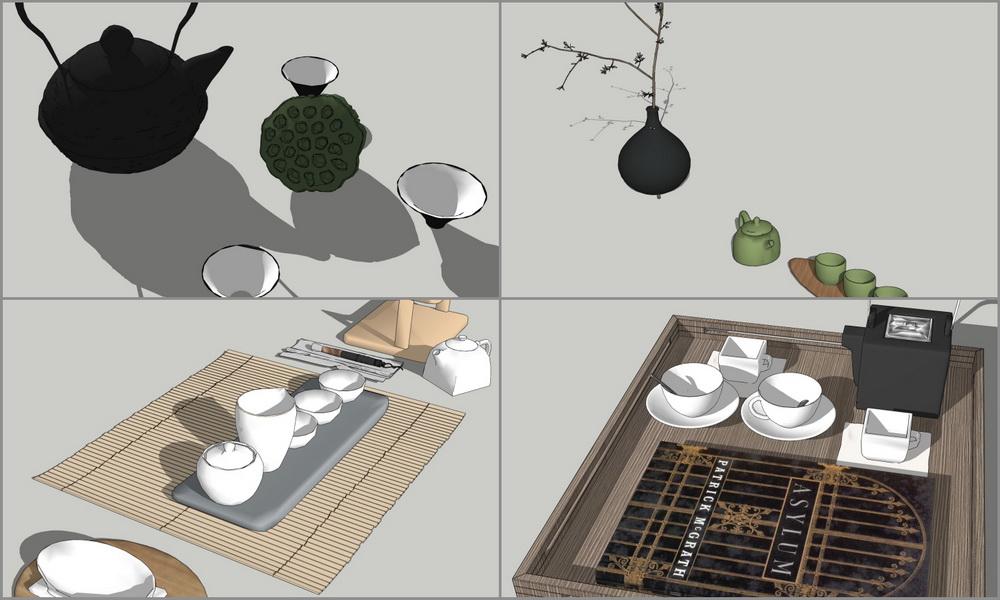 Combo Decor on Tea Coffee Table