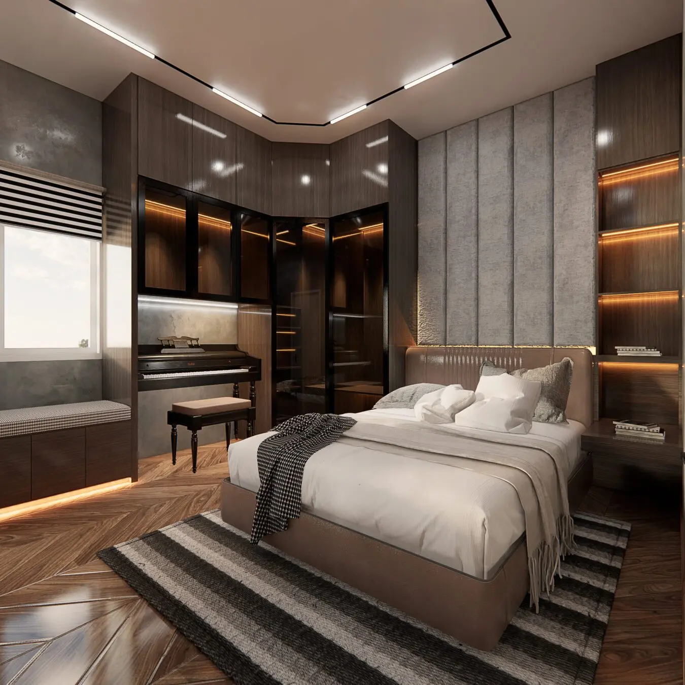 Interior Bedroom — preview 1, by Tran Huy (cgtips)