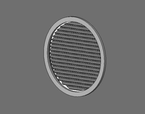 Round Louver - Parametric