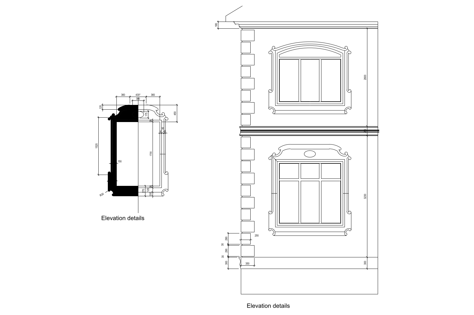Details of facades 2