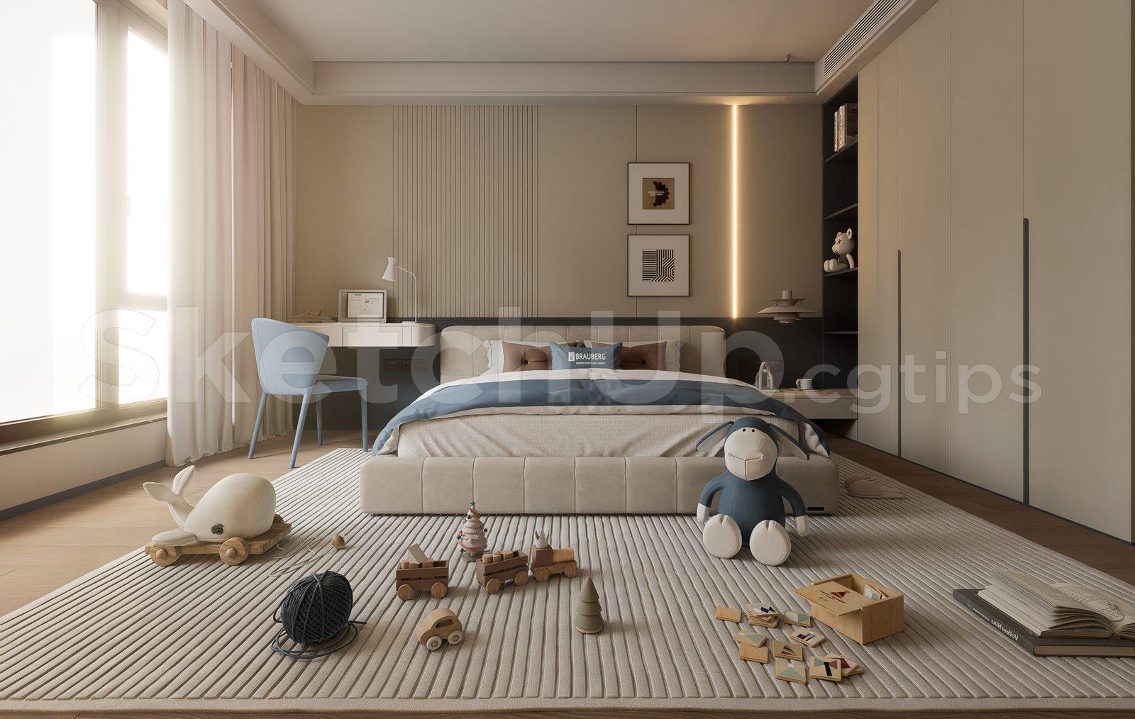 Kids Bedroom Interior