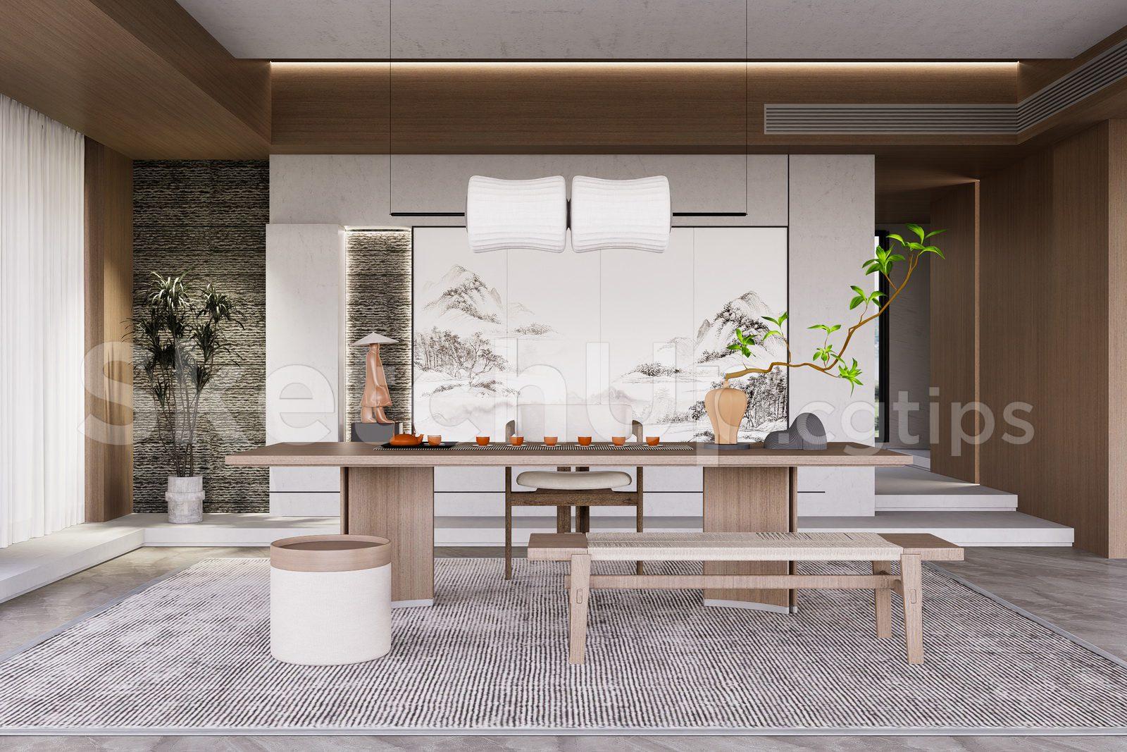 Tea Room Interior