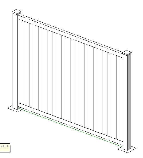 White Vinyl Fencing