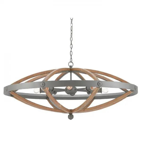Highbank 8-Light Unique Chandelier — preview 1, by revitfam (RevitCity, CC0)