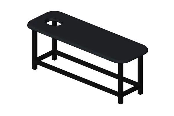 Massage table — preview 1, by Matty B (RevitCity, CC0)