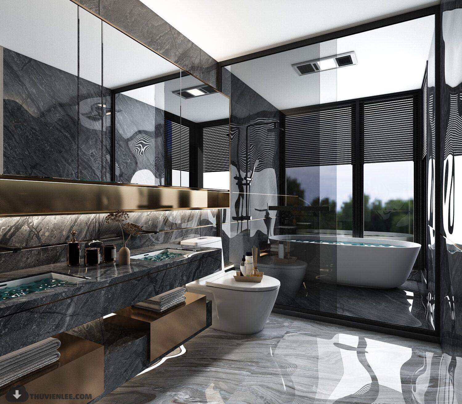 Bathroom Furniture — preview 1, by Huy Hieu Lee (3dzip)