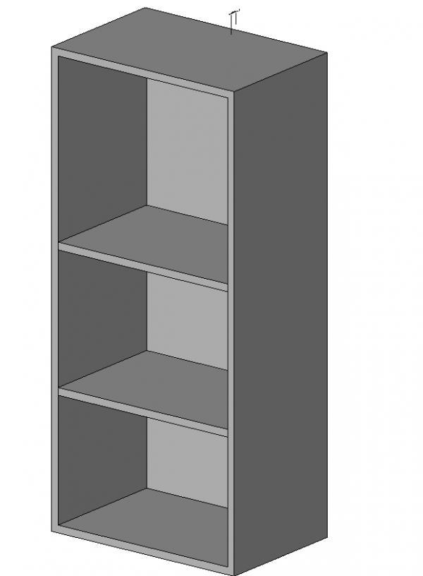 Plain Bookcase Bilro