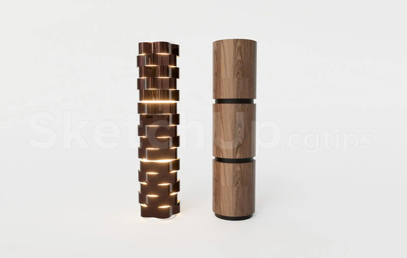 Modern Wooden Table Lamp