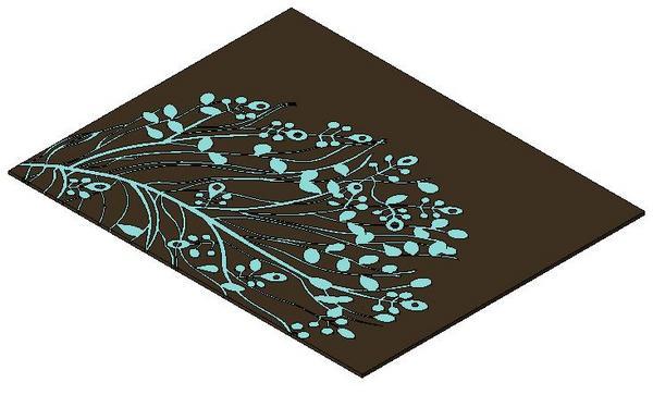 Petal rug