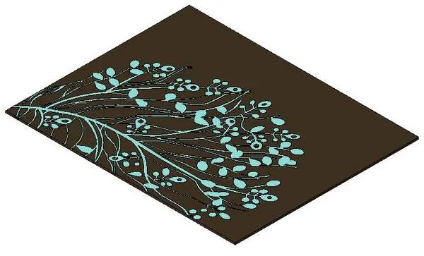 Petal rug