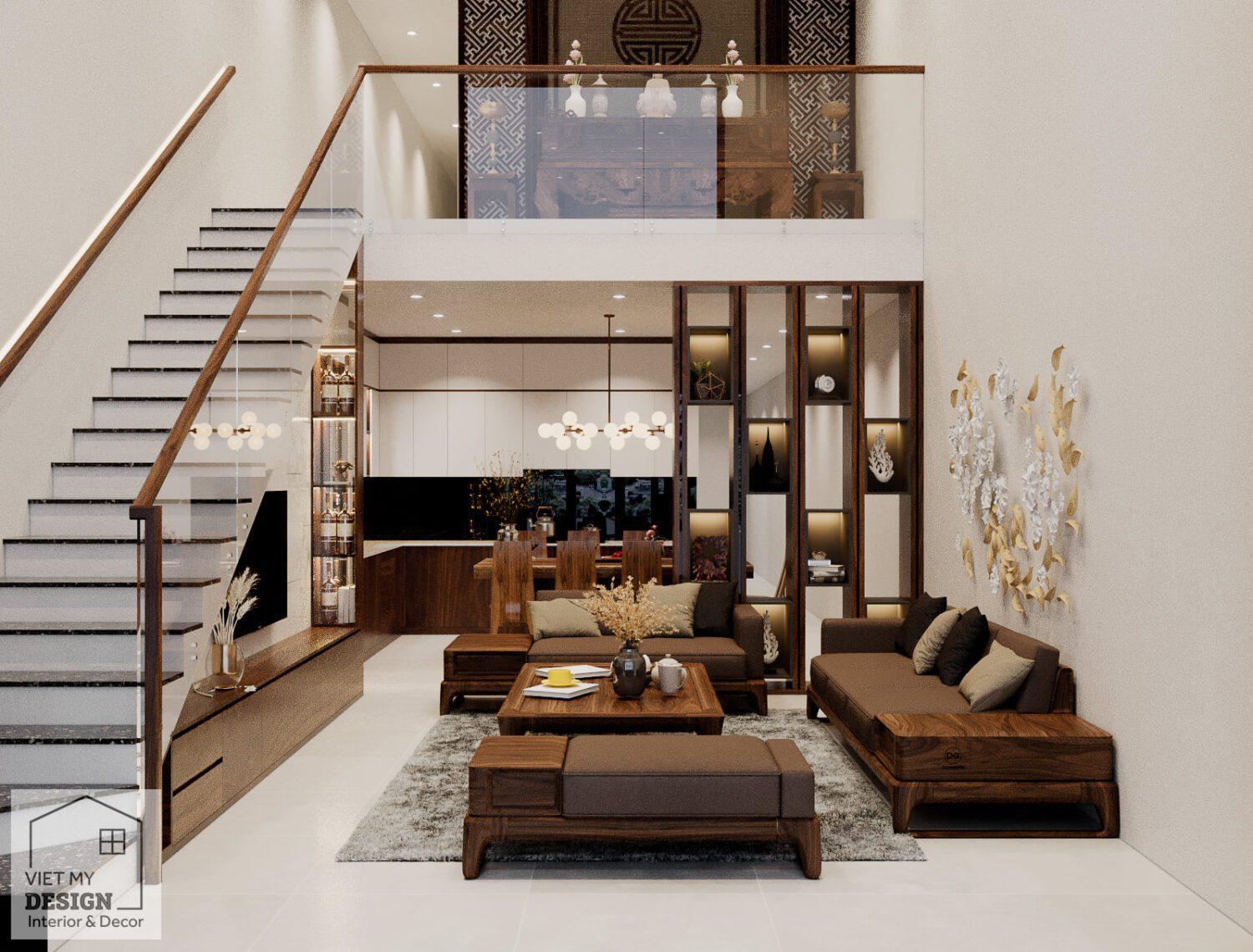 Living Room – Kitchen Interior