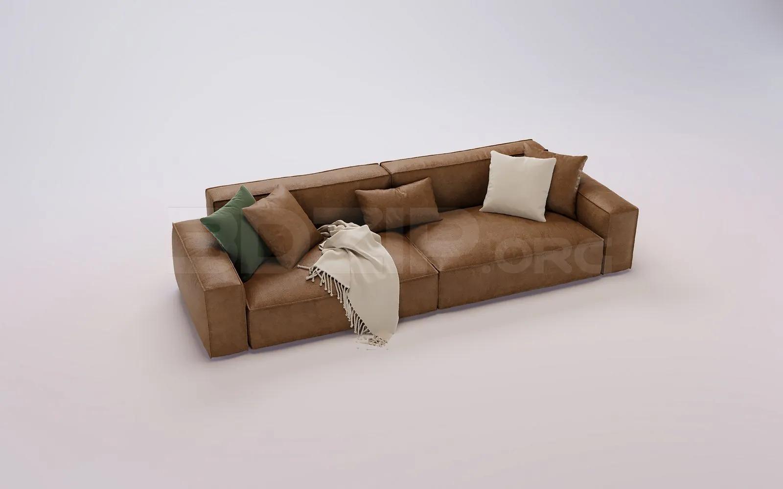 Sofa 3D Model for Interior Projects