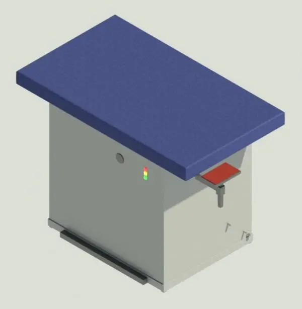 Rectangular Vacuum Ironing Table