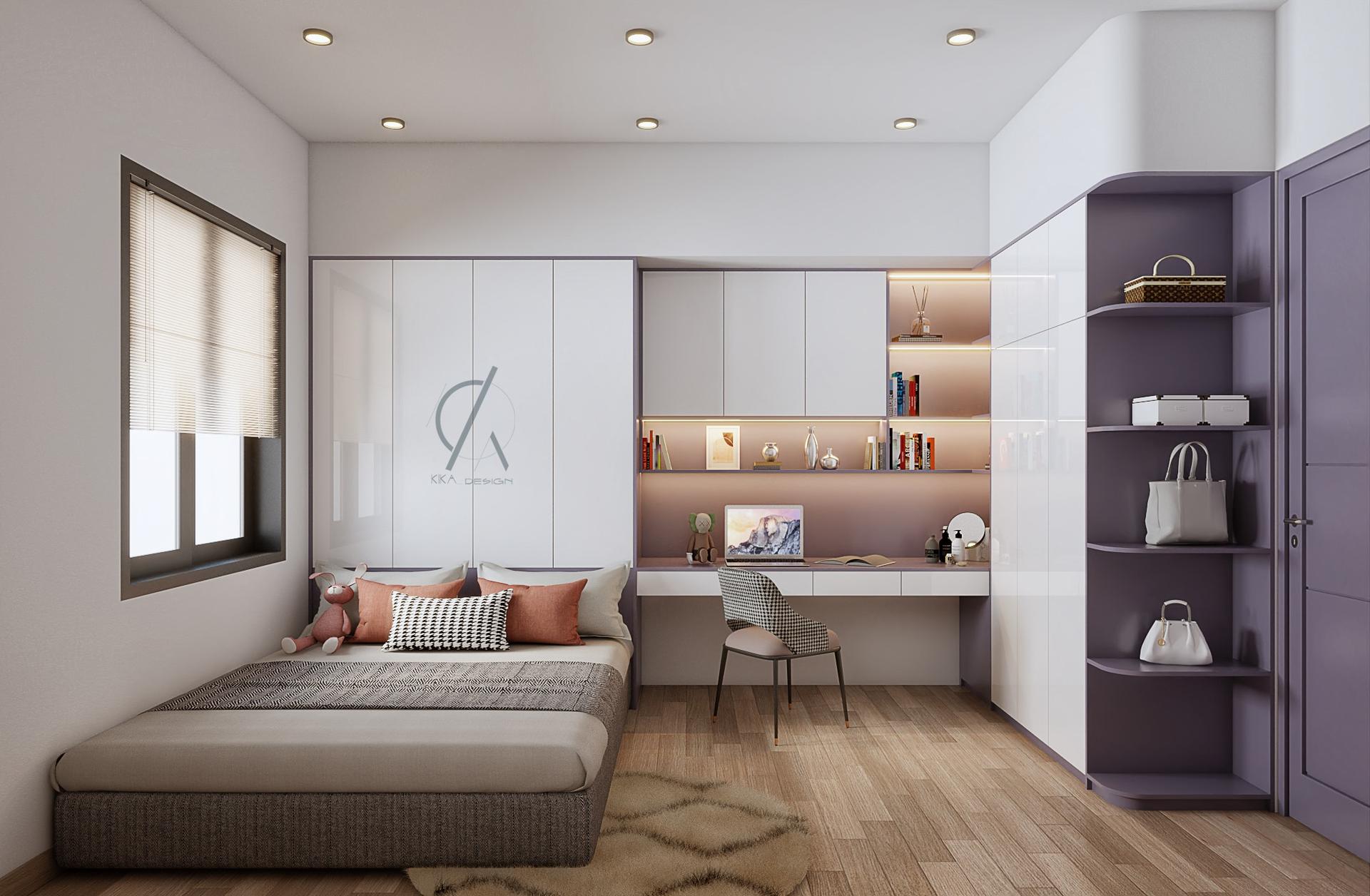 Interior Bedroom Scene