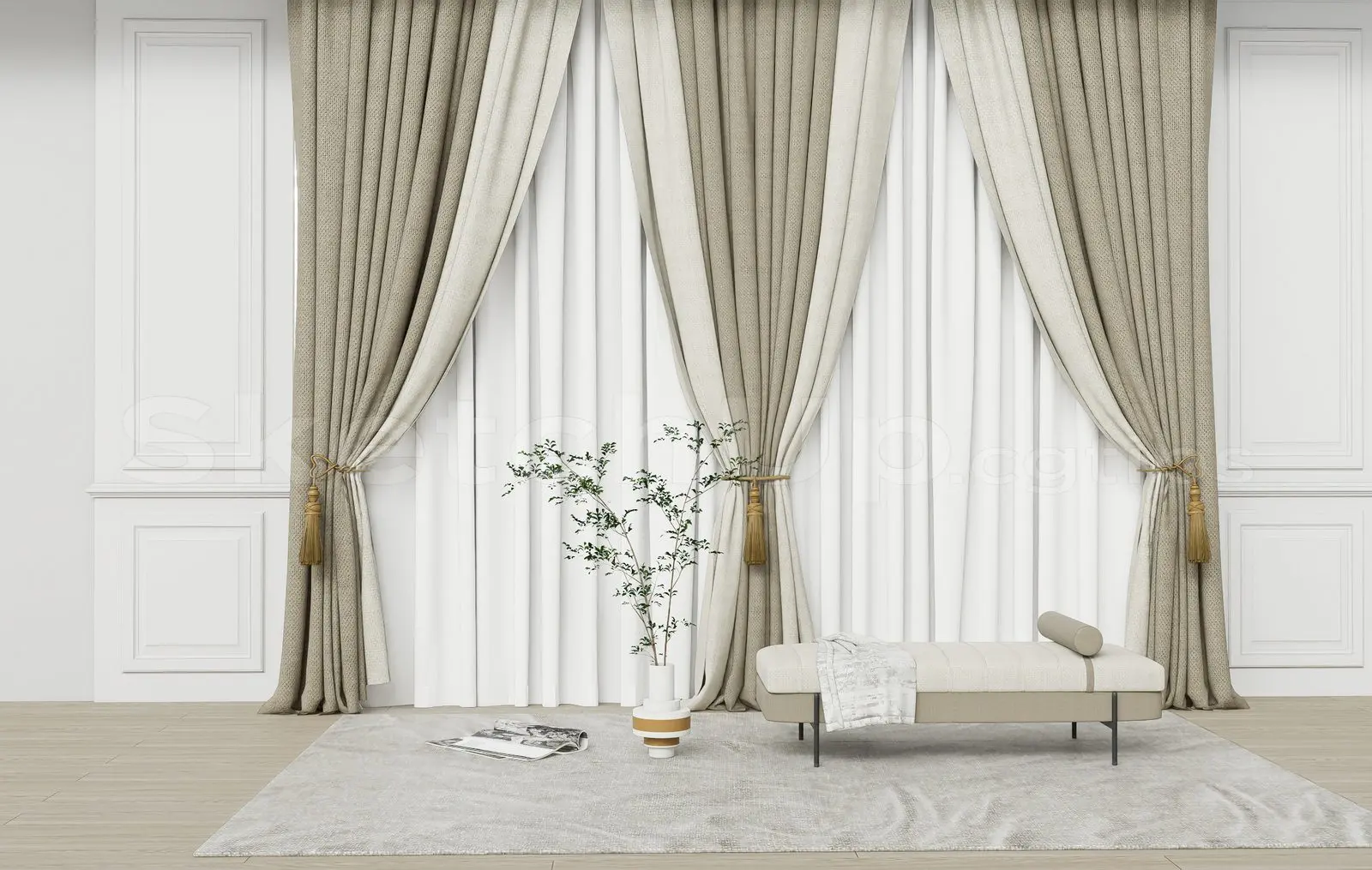 Curtain — preview 1 (cgtips)