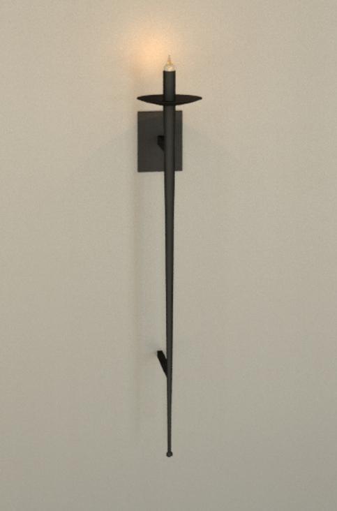 Iron Wall Sconce