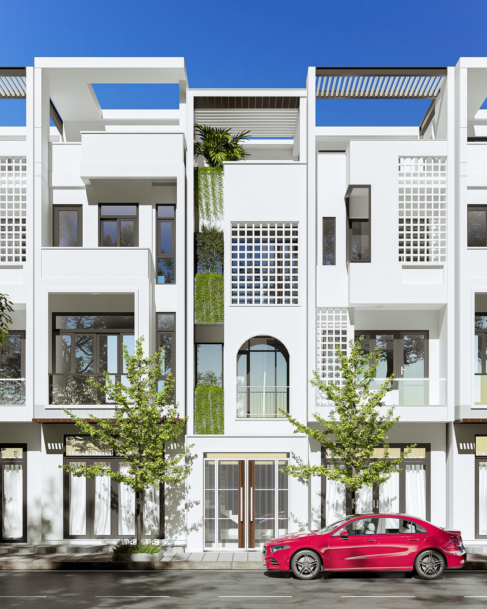 Exterior House Scene