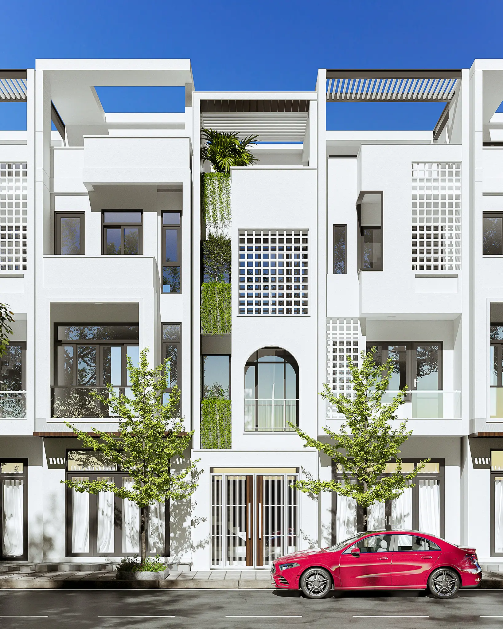 Exterior House Scene