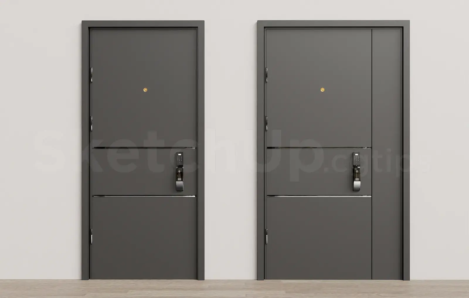 Modern Apartment Main Door