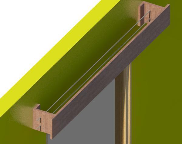 Cortinero de Madera Parametrico