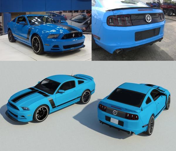 2013 Ford Boss Mustang - Car Automobile Vehicle