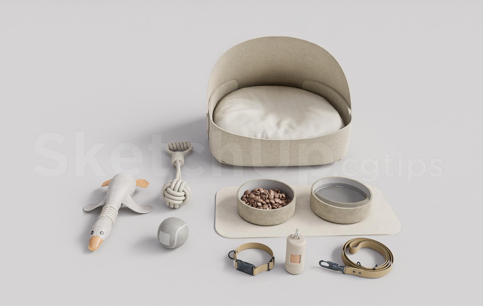 Pet Furniture and Accessories Set