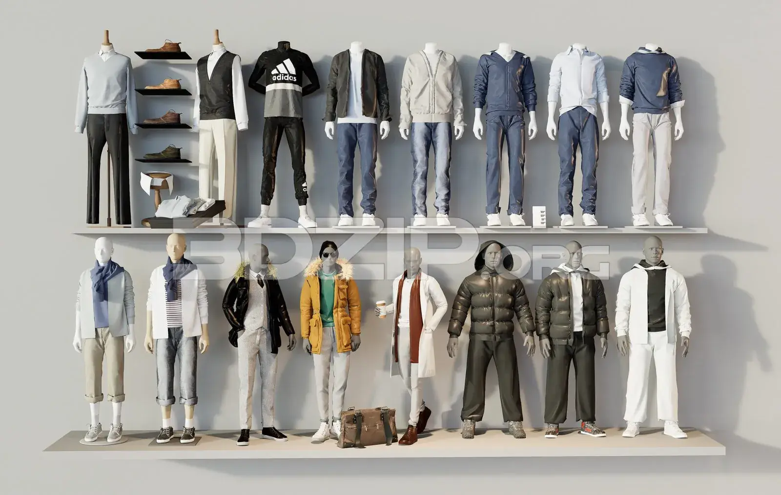 A Mannequin For Fashion Clothing